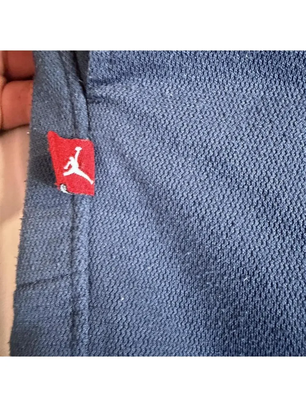 Vintage Air Jordan Navy Blue Red Accent Baggy Track Pants 3XL
